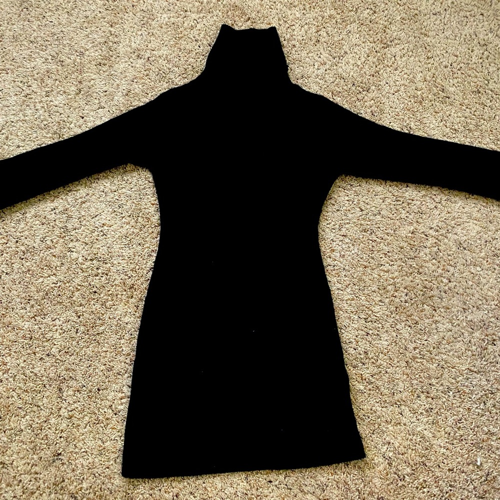 sweater dress.